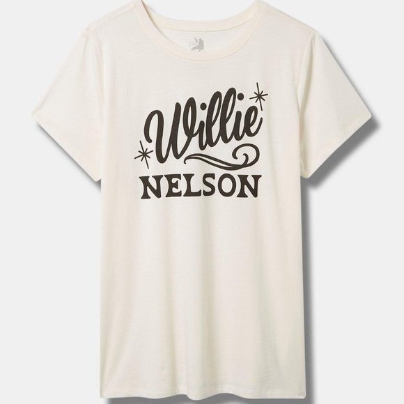 torrid Tops - ❤️NWT VINTAGE TORRID BAND TEE WILLIE NELSON COUNTRY MUSIC ICON CONCERT SHIRT 2X